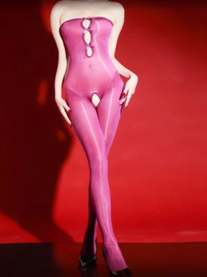 sexy-bodystocking-hollow-open-crotch-stocking-1 women's sexy hollow-out open-crotch bodystocking sheer bodysuit with cutout design and crotchless feature lingerie