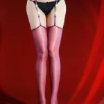 sexy-garter-stocking-suspender-diamond-stockings-6 women's sexy suspender stockings with diamond garter belt and seamless mesh hosiery lingerie set
