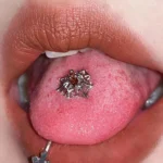 body-jeweller-cobweb-tongue-stud-2 Gothic cobweb design tongue studs - Bubbleoo body jewelry