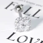 body-jeweller-flower-tongue-stud-4 Body Jewellery Flower Tongue Stud L138