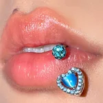 body-jeweller-heart-lip-piercing-rings-1 Bubbleoo cute heart lip piercing rings with gems
