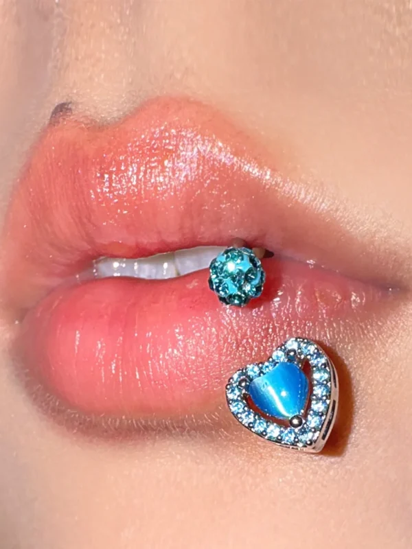 body-jeweller-heart-lip-piercing-rings-1 Bubbleoo cute heart lip piercing rings with gems