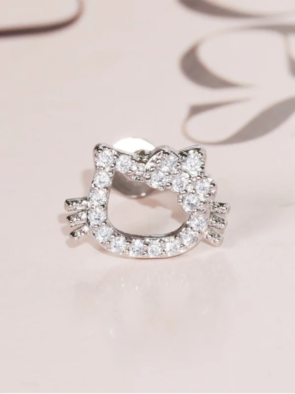 body-jeweller-hi-kitty-lip-piercing-stud-3 Bubbleoo cute kitty sparkling lip piercing stud with gems