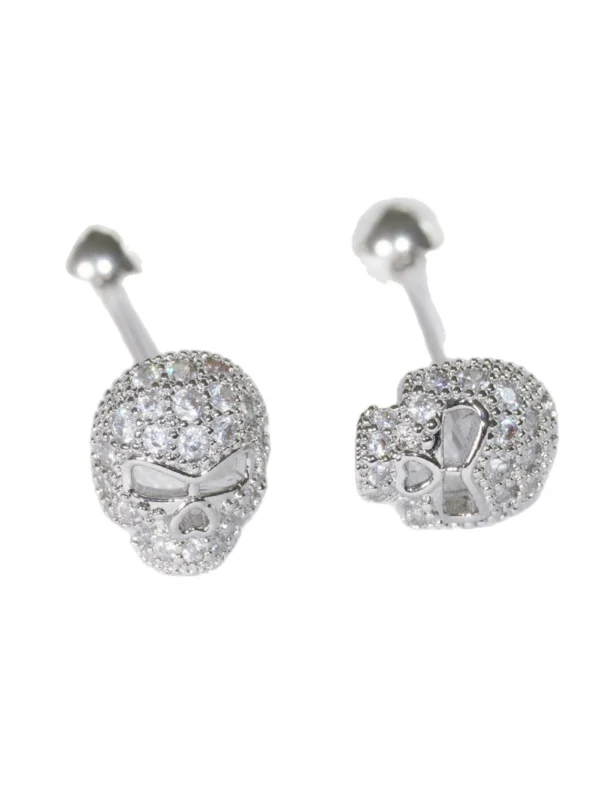 body-jeweller-skull-tongue-stud-2 Body Jewellery Skull Tongue Stud L142