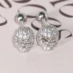 body-jeweller-skull-tongue-stud-3 Body Jewellery Skull Tongue Stud L142