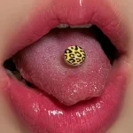 body-jewellery-leopard-tongue-stud-1 Bubbleoo leopard tongue stud L112 worn in mouth