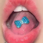 body-jewellery-shiny-bone-tongue-stud-1 Body Jewellery Shiny Bow Tongue Stud L117