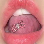 body-jewellery-shiny-bone-tongue-stud-4 Body Jewellery Shiny Bow Tongue Stud L117